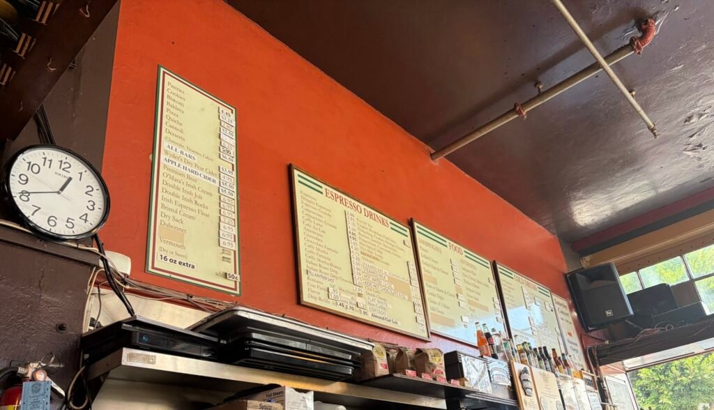 Caffè Trieste in North Beach: What to Expect at San Francisco's First Espresso Bar Line of customers waiting inside Caffè Trieste North Beach