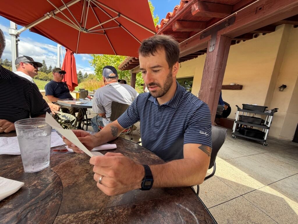 Lakeside Grill at Vintner's Golf Club: A Relaxed Lunch Spot in Napa Valley Burger and handmade chips at Lakeside Grill in Napa Valley