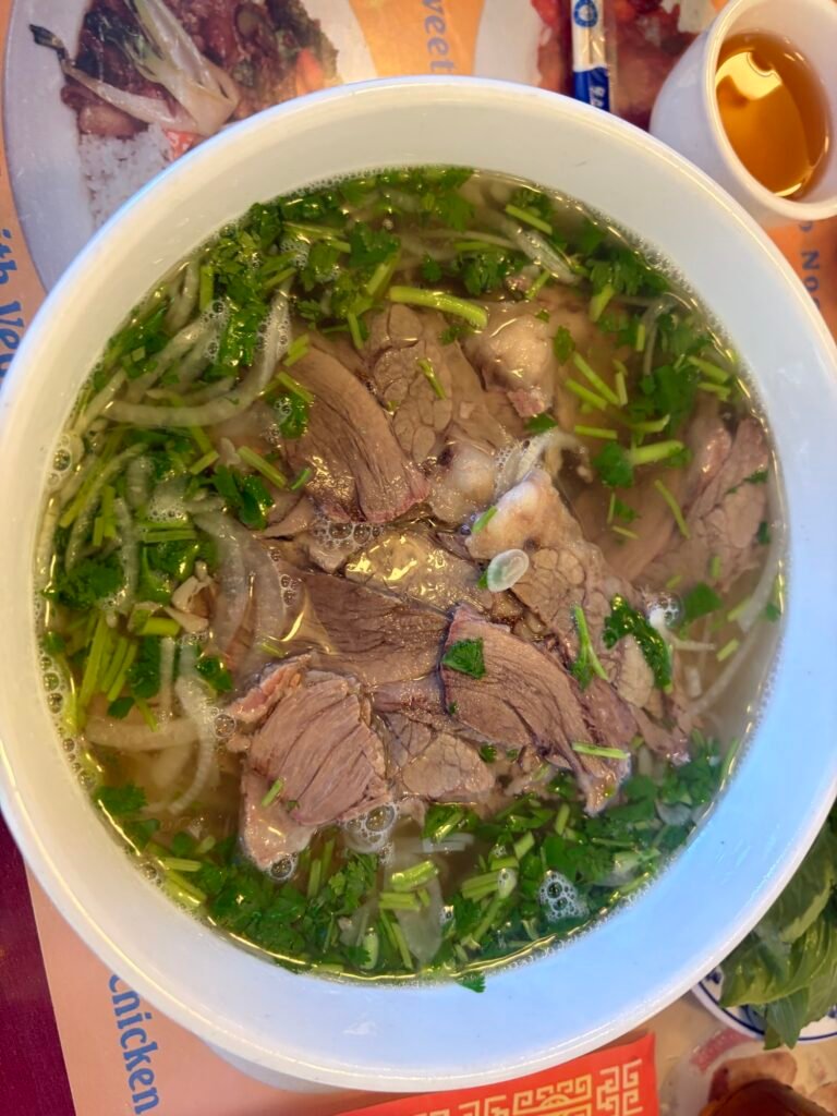 A Vietnamese Pho Spot in San Francisco's Chinatown Worth the Trip Kids eating pho at San Francisco Chinatown restaurant